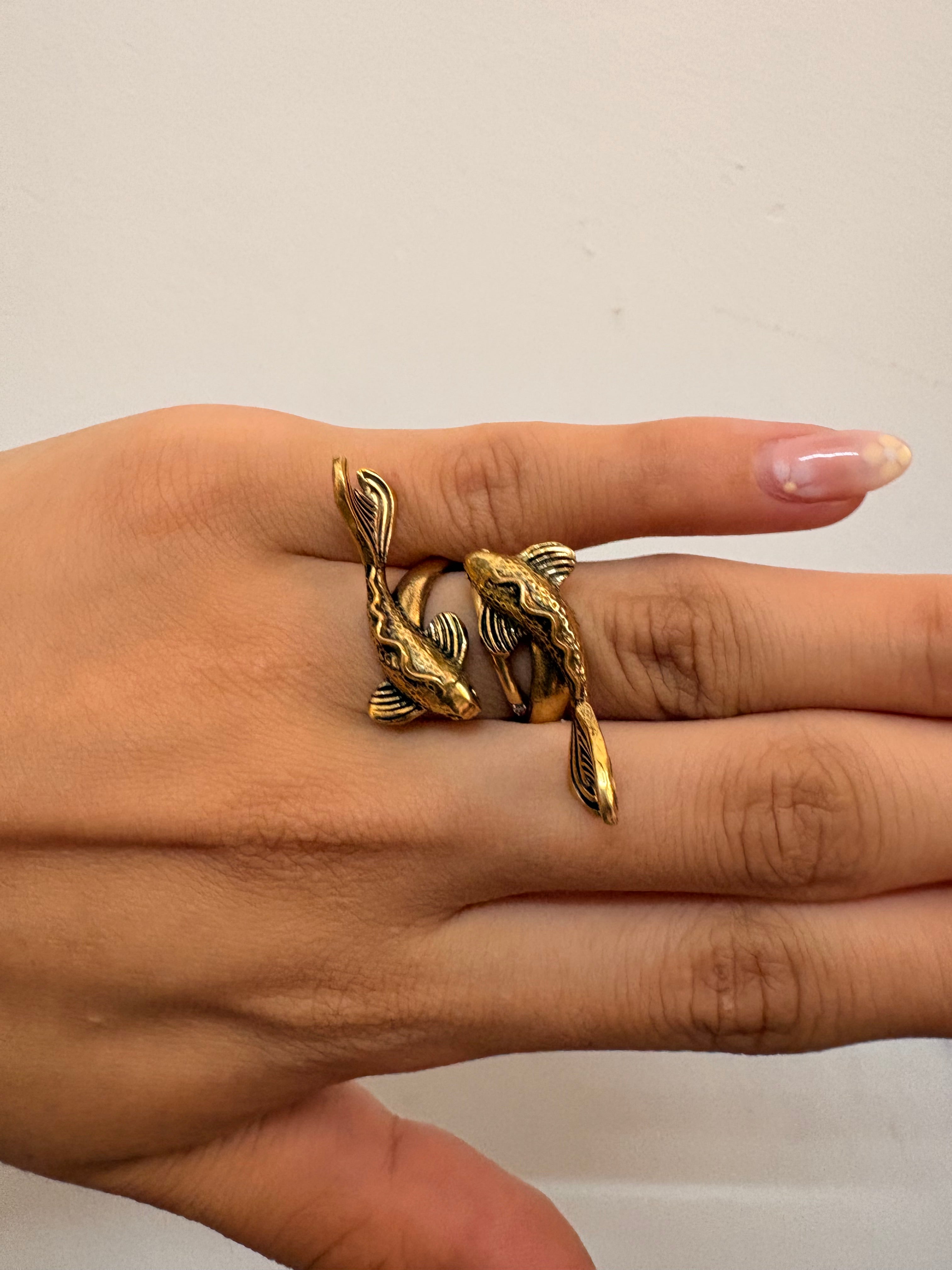 Koi fish ring
