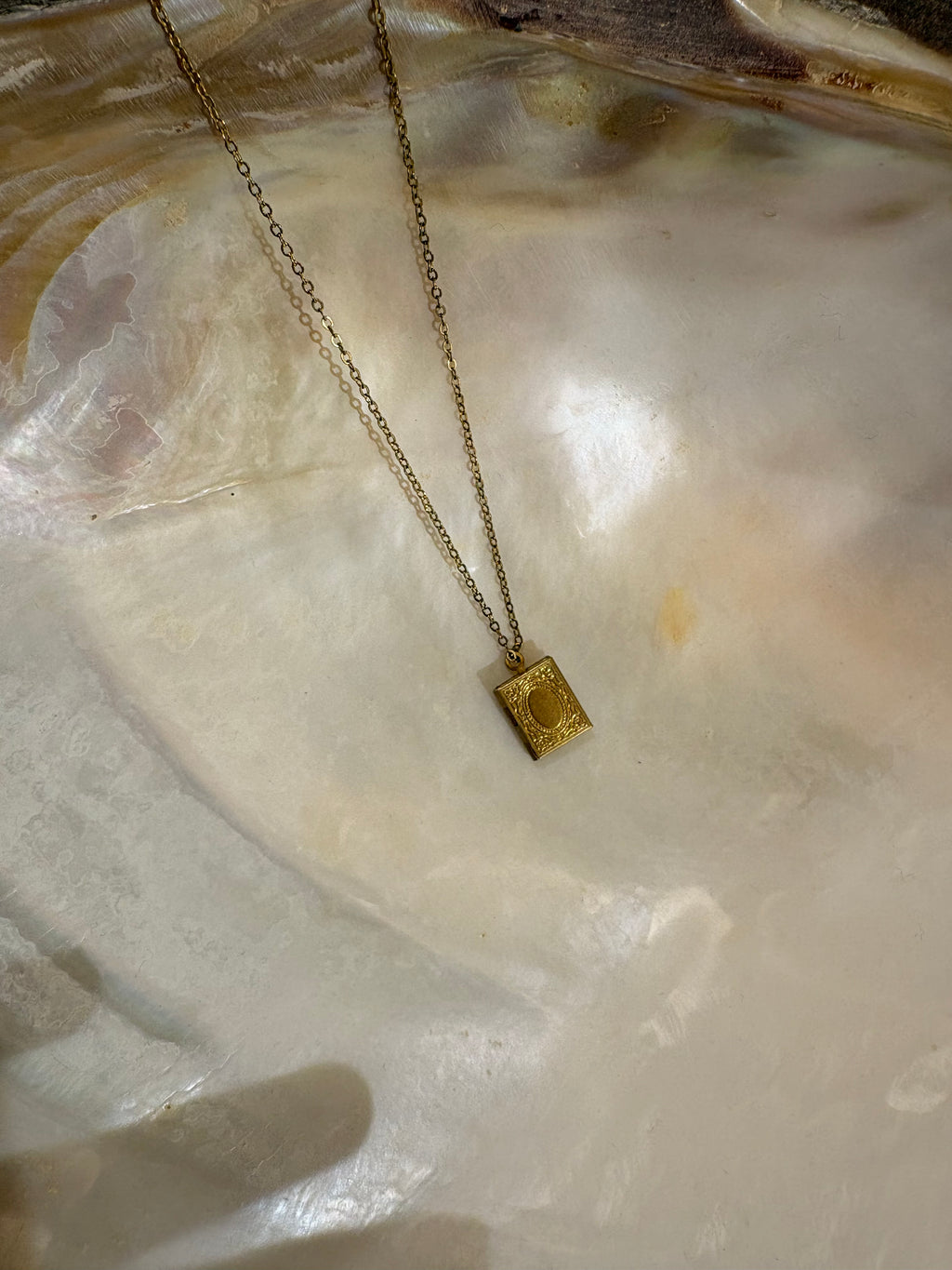 Small book pendant