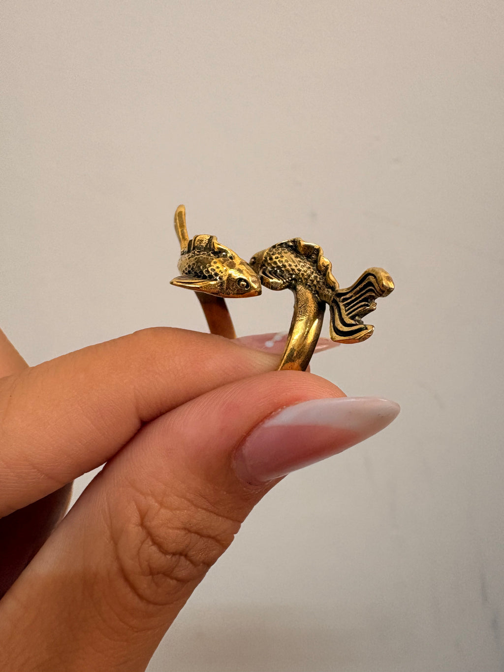 Koi fish ring