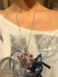 Flower necklace