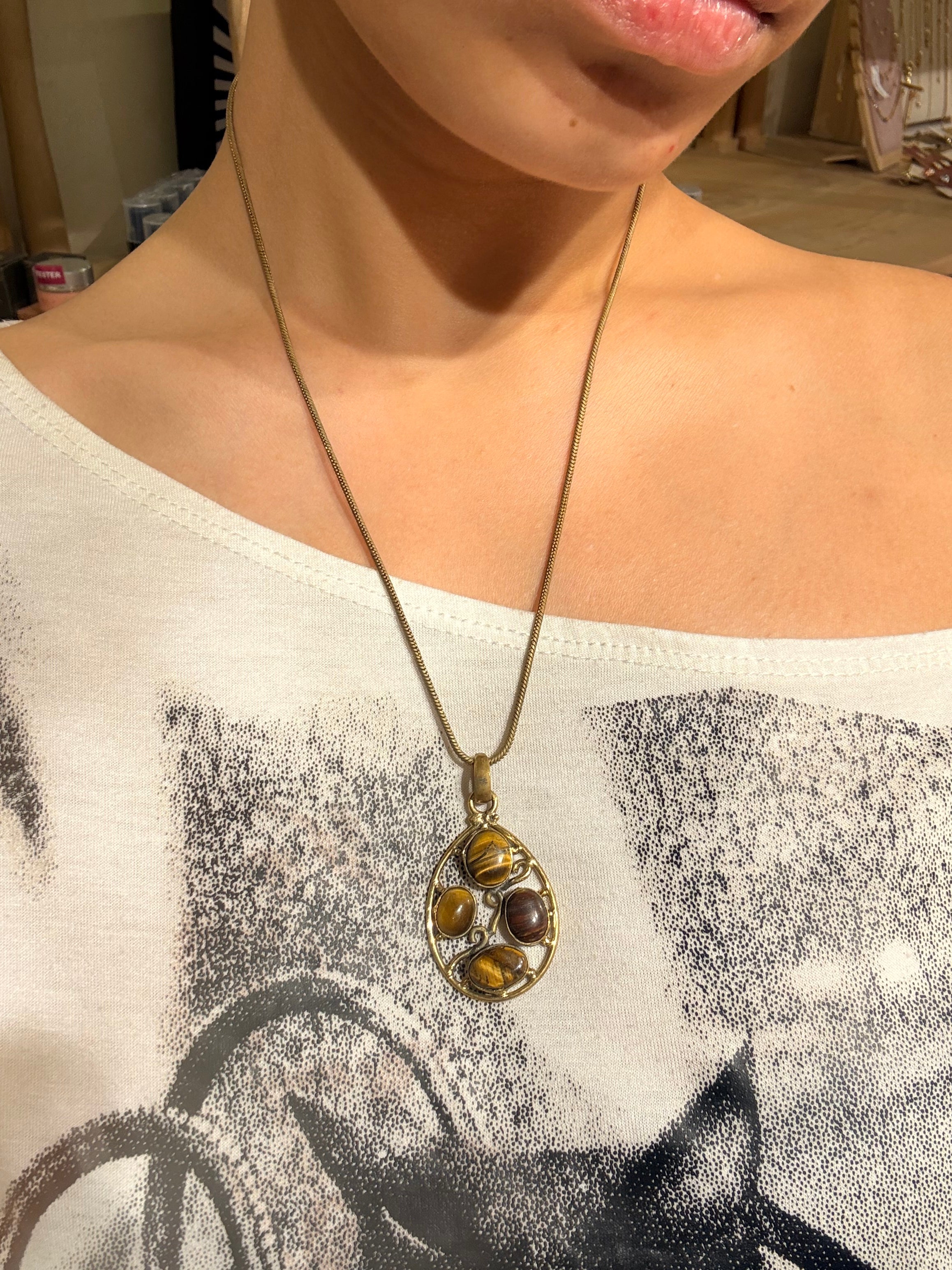 Tiger eye pendant