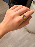 Amethyst stone ring
