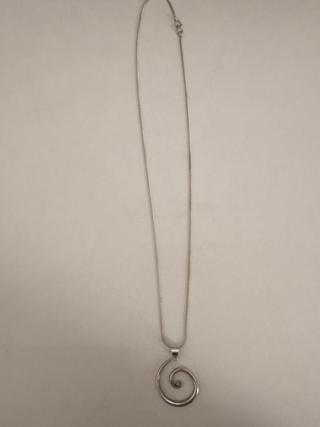 Spiral necklace