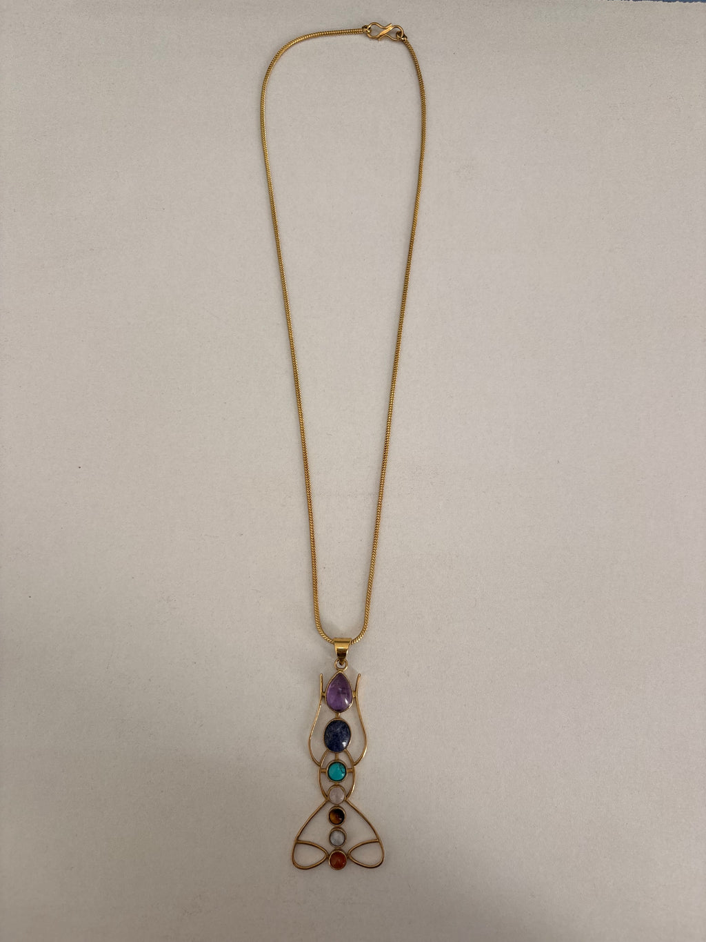7 chakras body inspire necklace