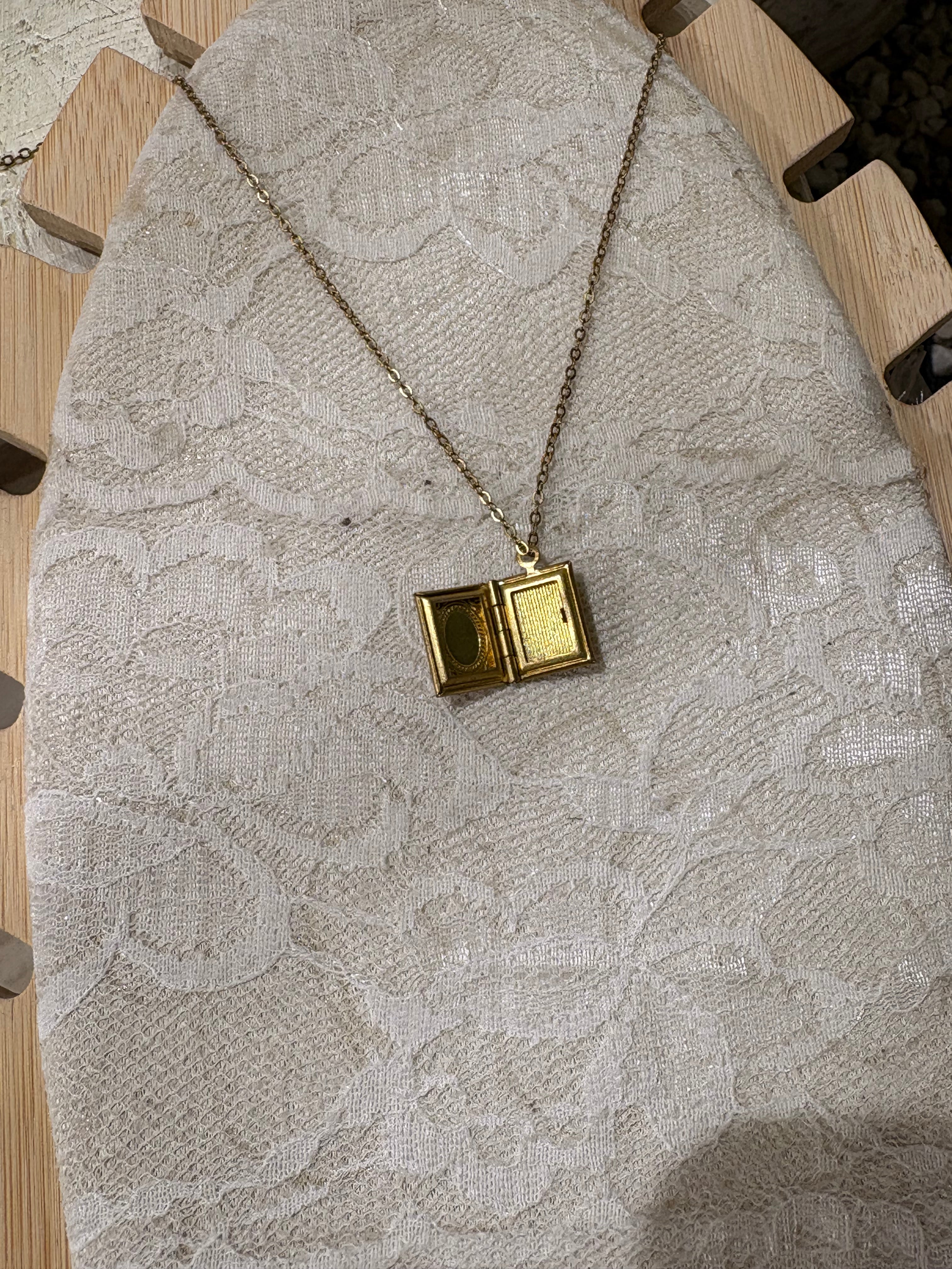 Small book pendant