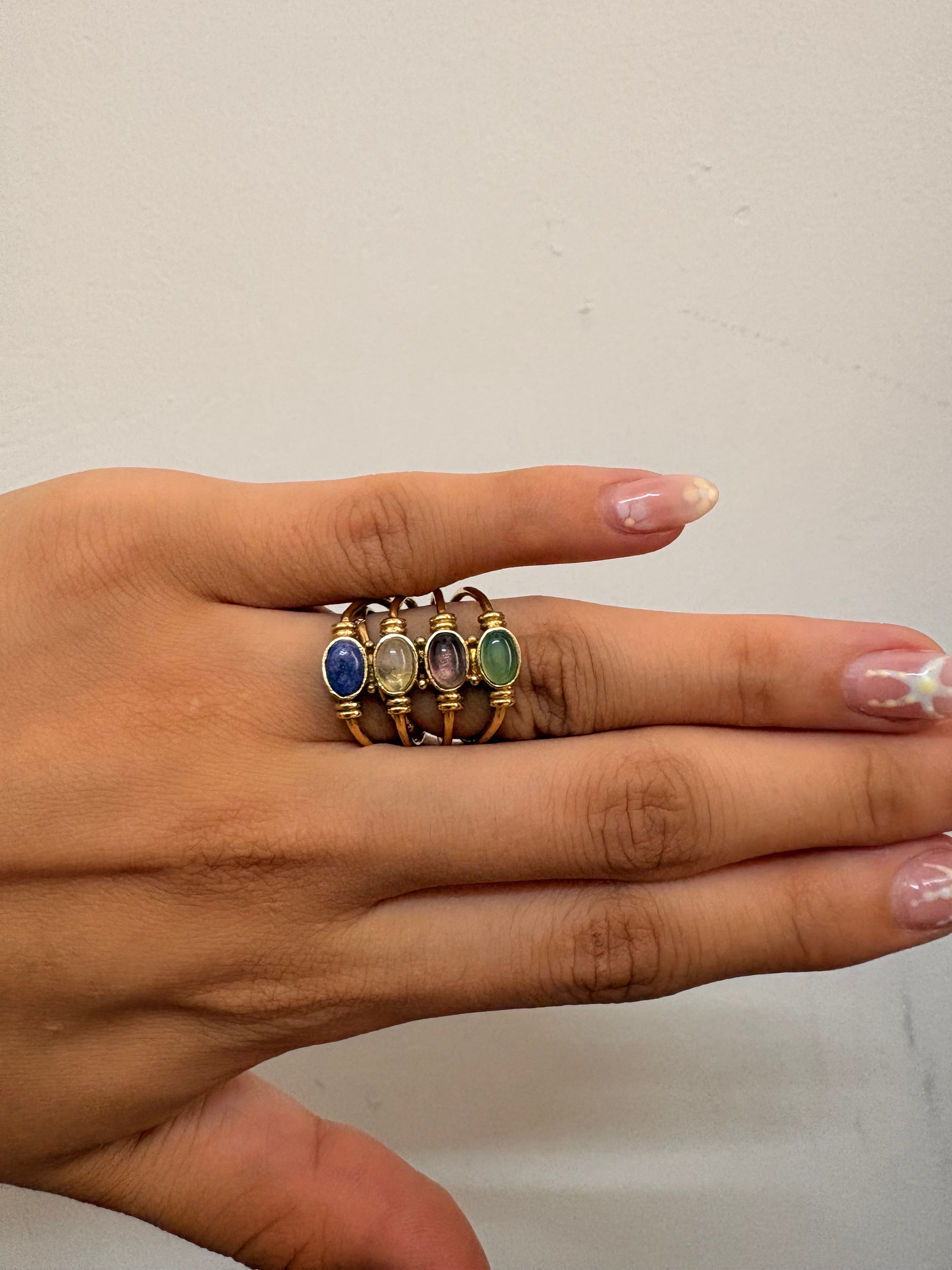 4 stone ring