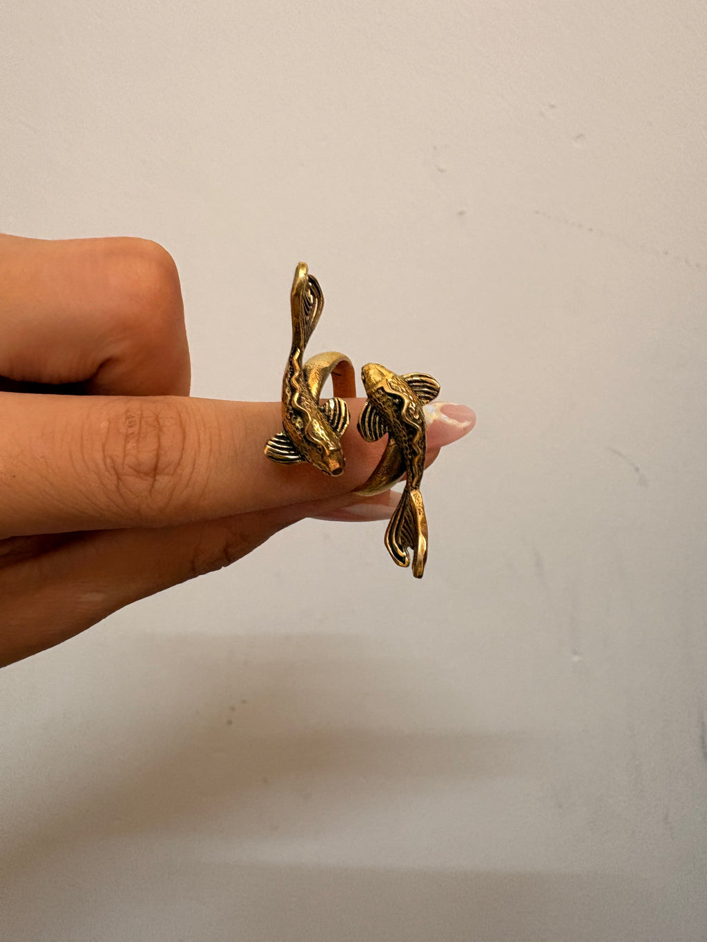 Koi fish ring
